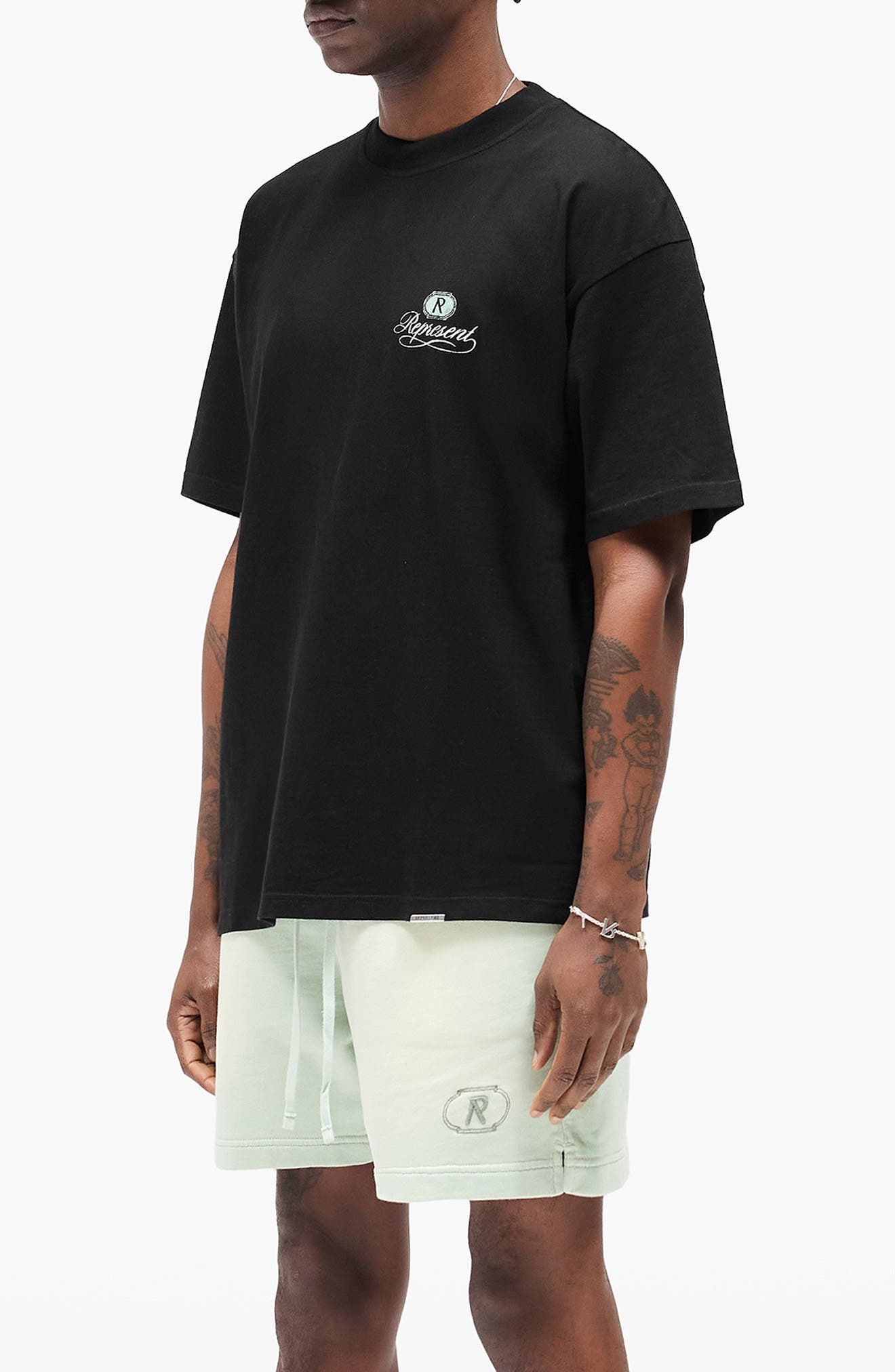 Represent Grand Vintage Graphic T-Shirt in Jet Black at Nordstrom - 3