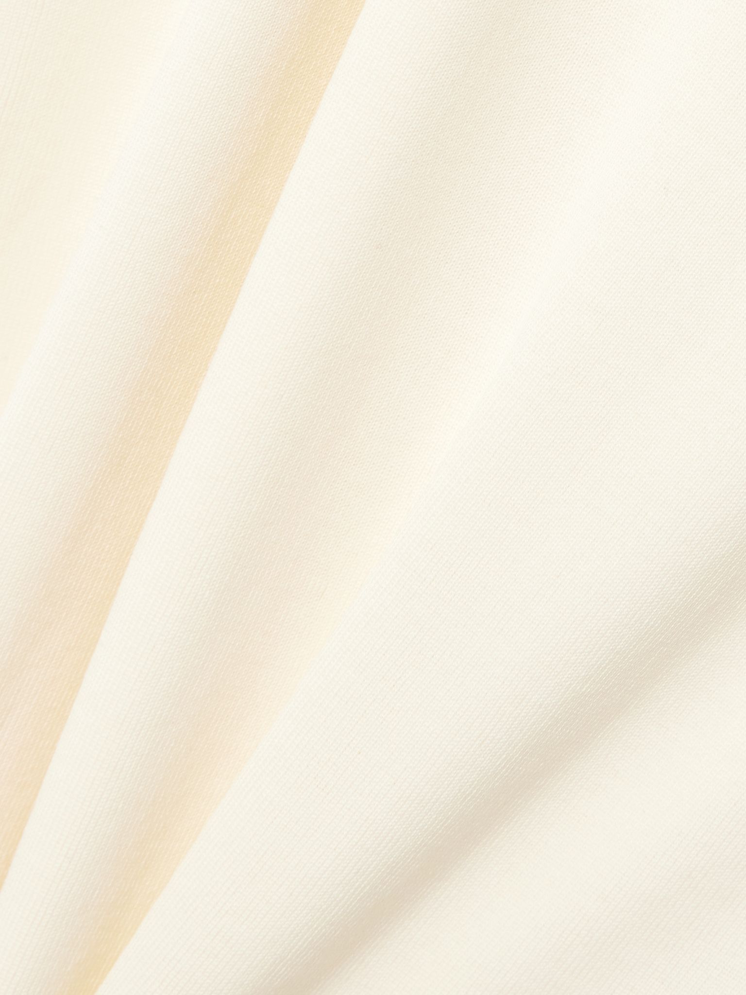 Ribbed cotton tank top Off-white - 5