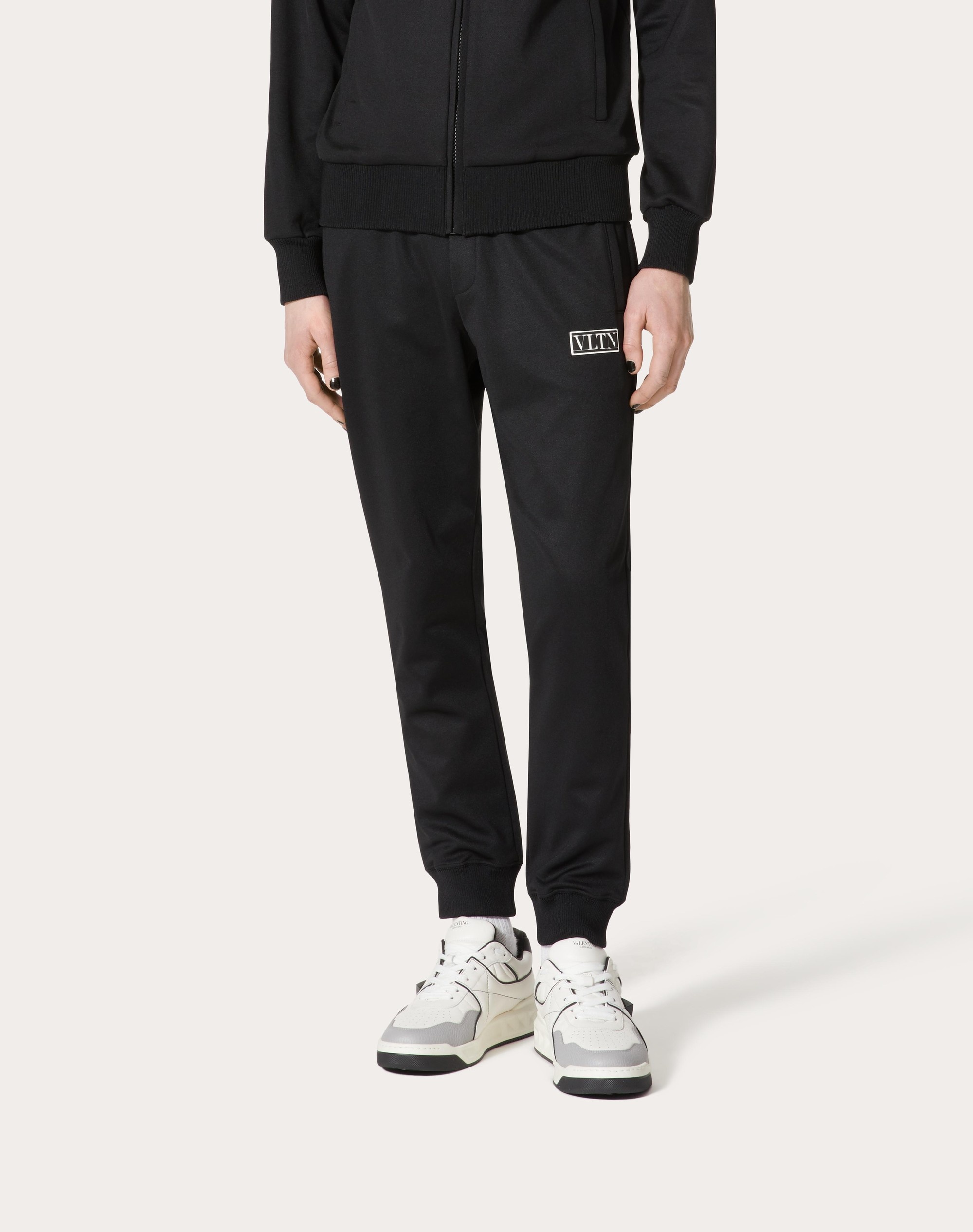 TECHNICAL COTTON VLTN TAG PANTS - 3
