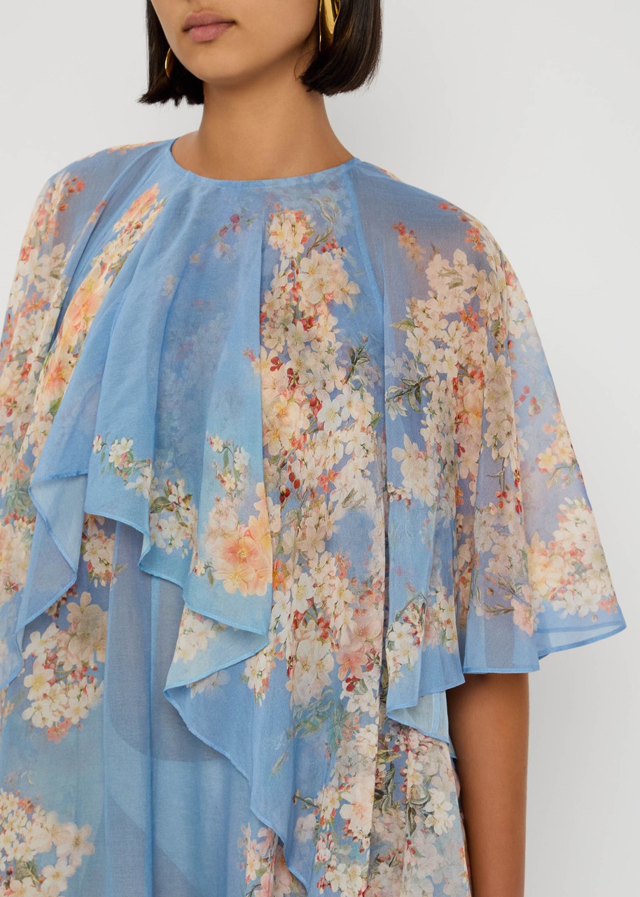 Zimmermann Cascadian Floral-print Chiffon Maxi Dress - 5