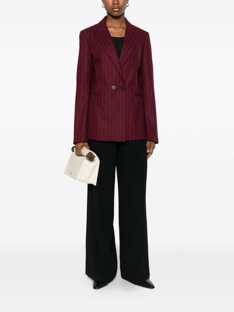 forte_forte pinstripe double-breasted blazer outlook