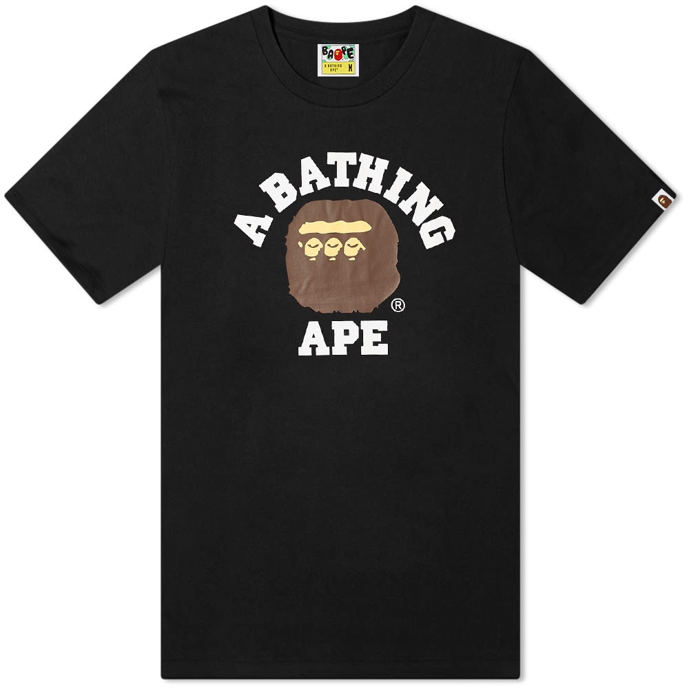 A Bathing Ape Triple College Tee - 1