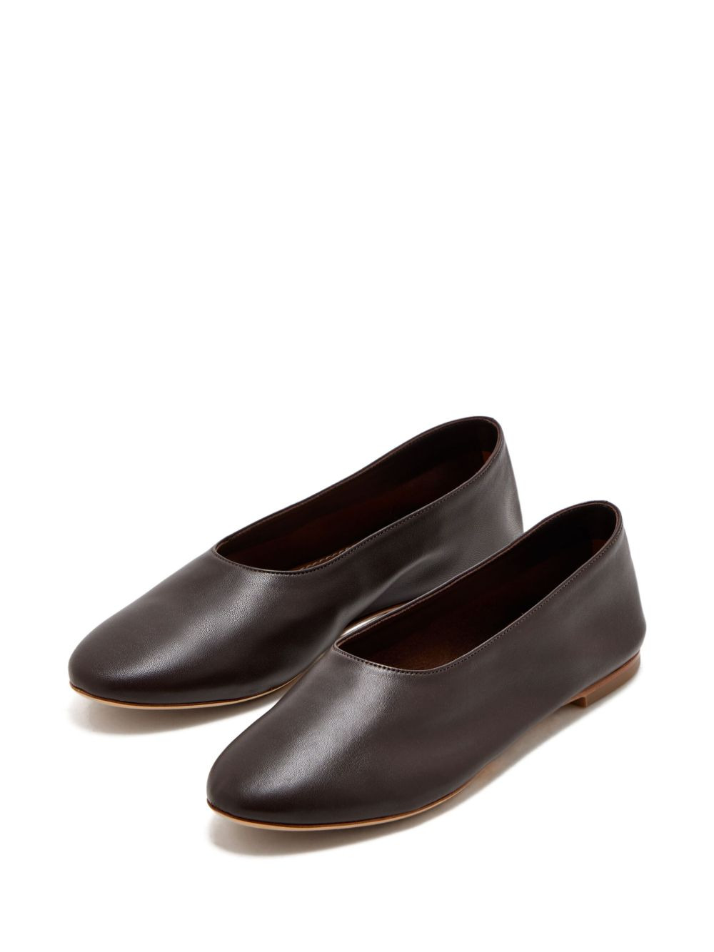 Alba leather ballet flats - 2