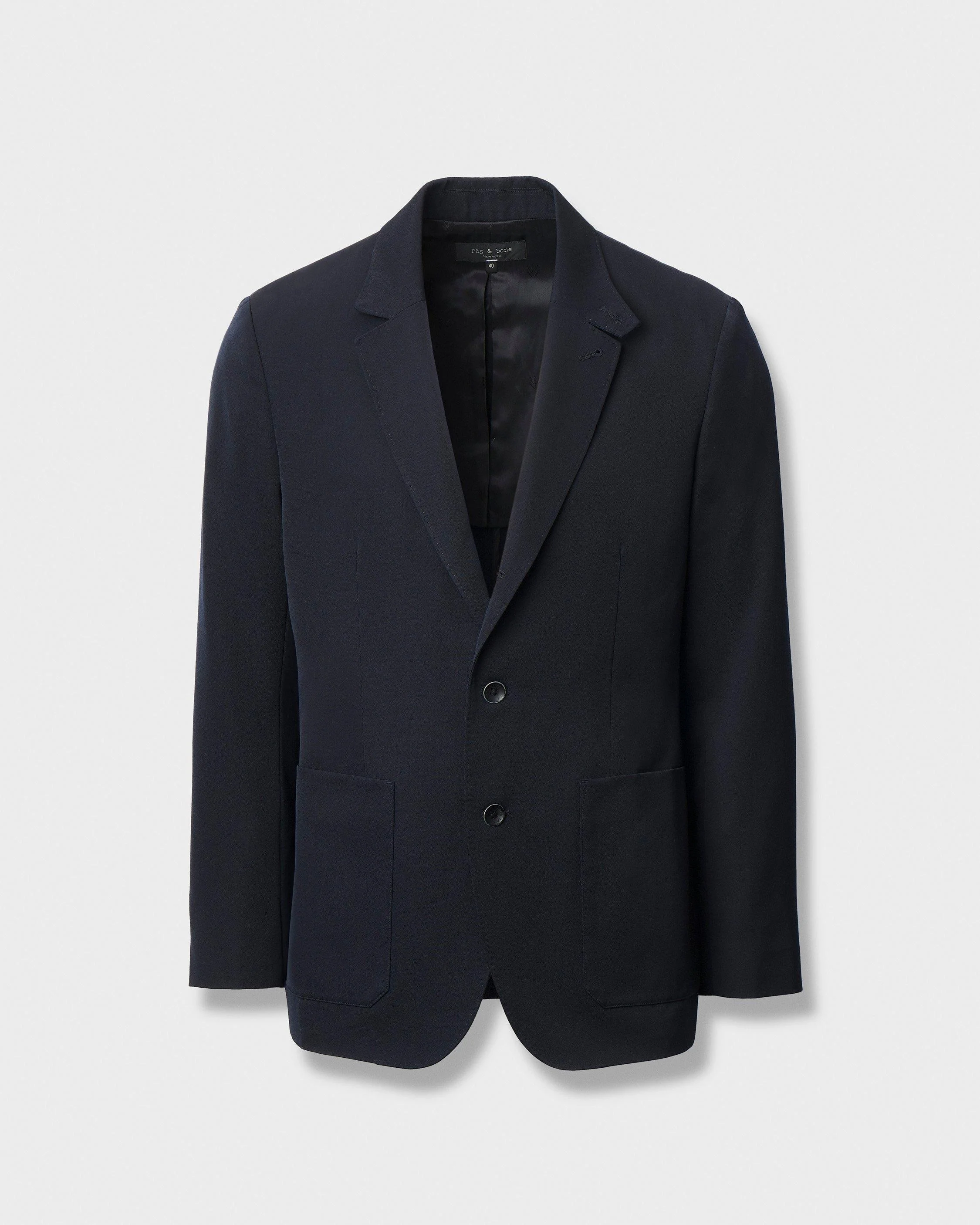 Vincent Japanese Wool Gabardine Blazer - 1