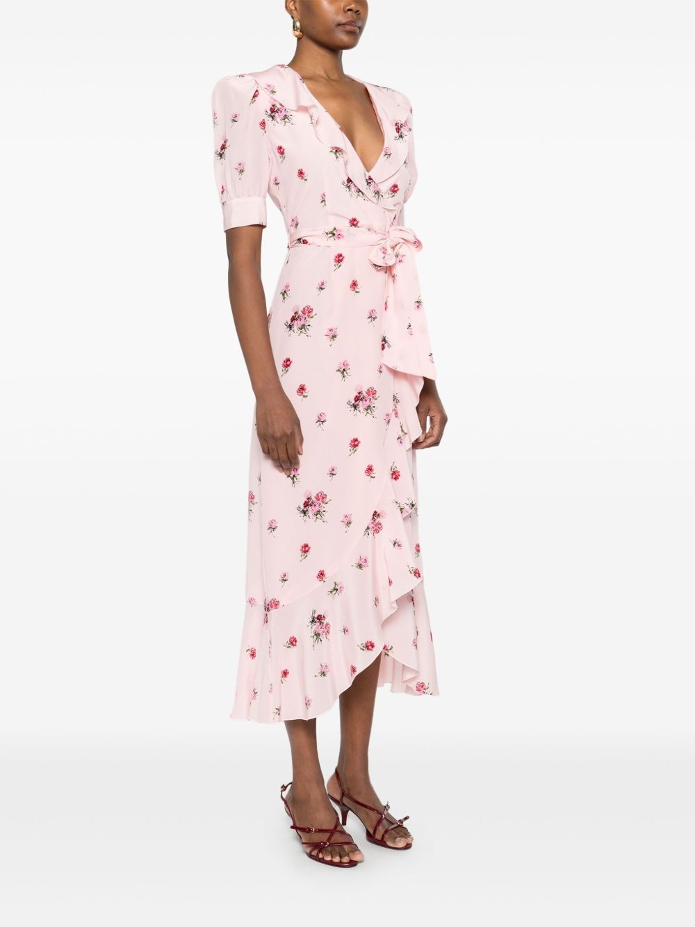 floral midi dress - 3