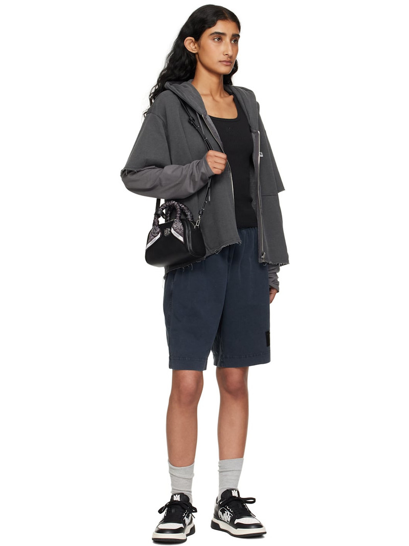 AMIRI Black & White Classic Low Sneakers outlook