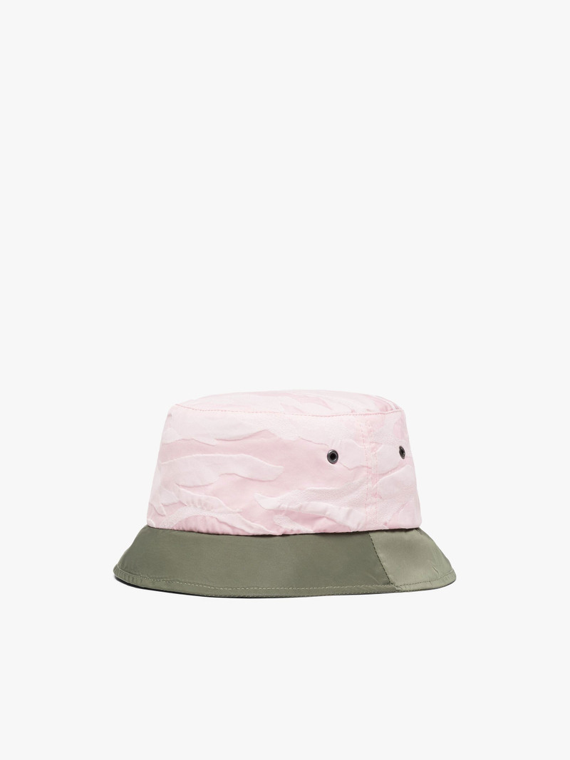 PELTING PINK CAMO NYLON BUCKET HAT 1