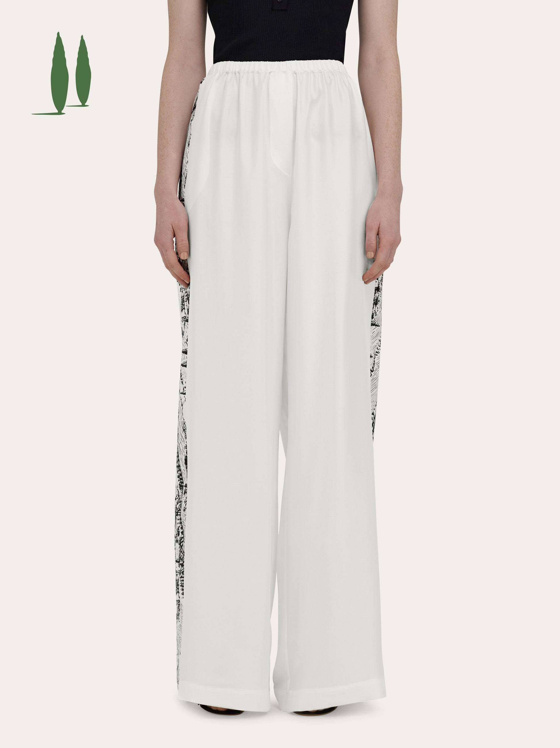 Back to Earth - Silk trouser - 2
