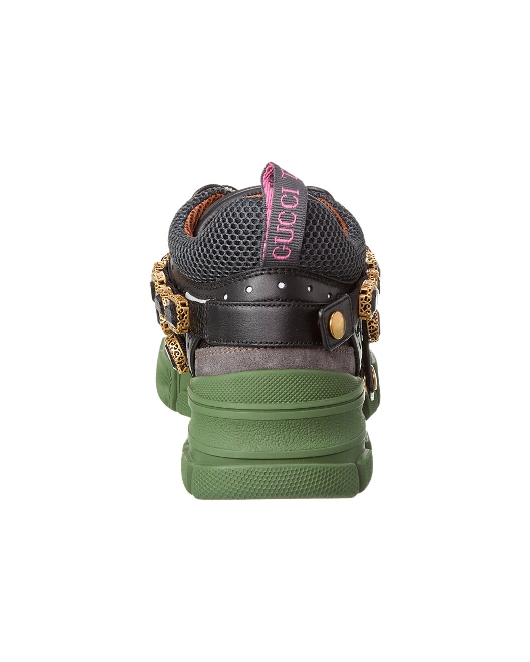 Gucci Flashtrek Leather & Mesh Sneaker - 3