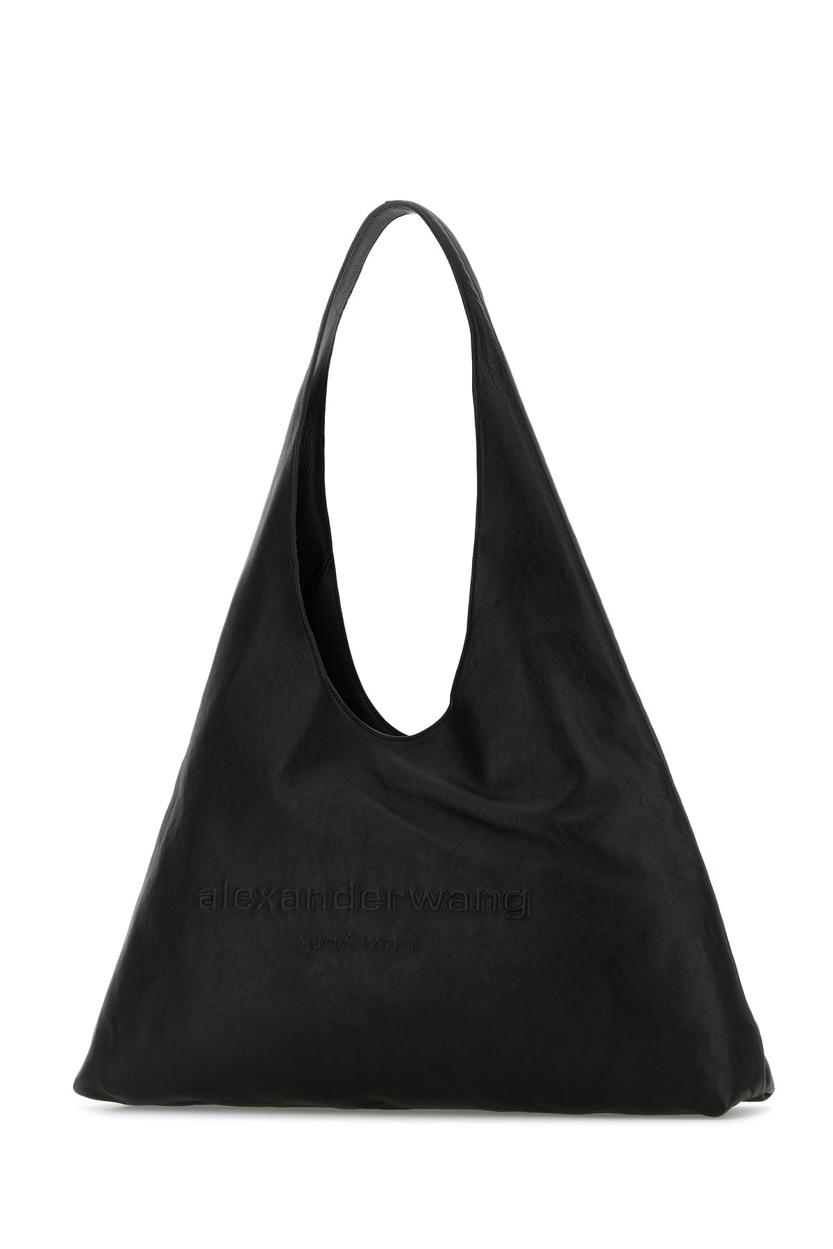 Black leather large Pike shoulder bag - 2