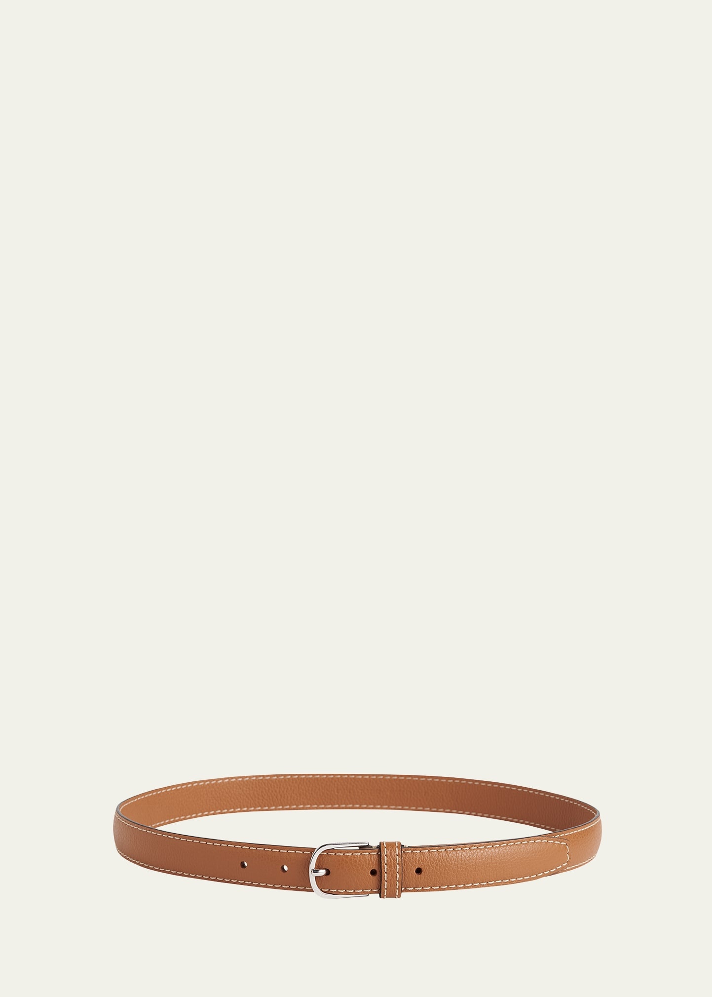 Slim Trouser Leather Belt - 1