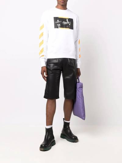 Off-White Caravaggio painting slim sweatshirt outlook