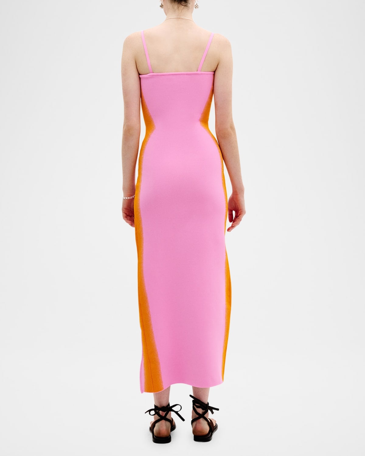 Iris Flower-Print Maxi Tank Dress - 3
