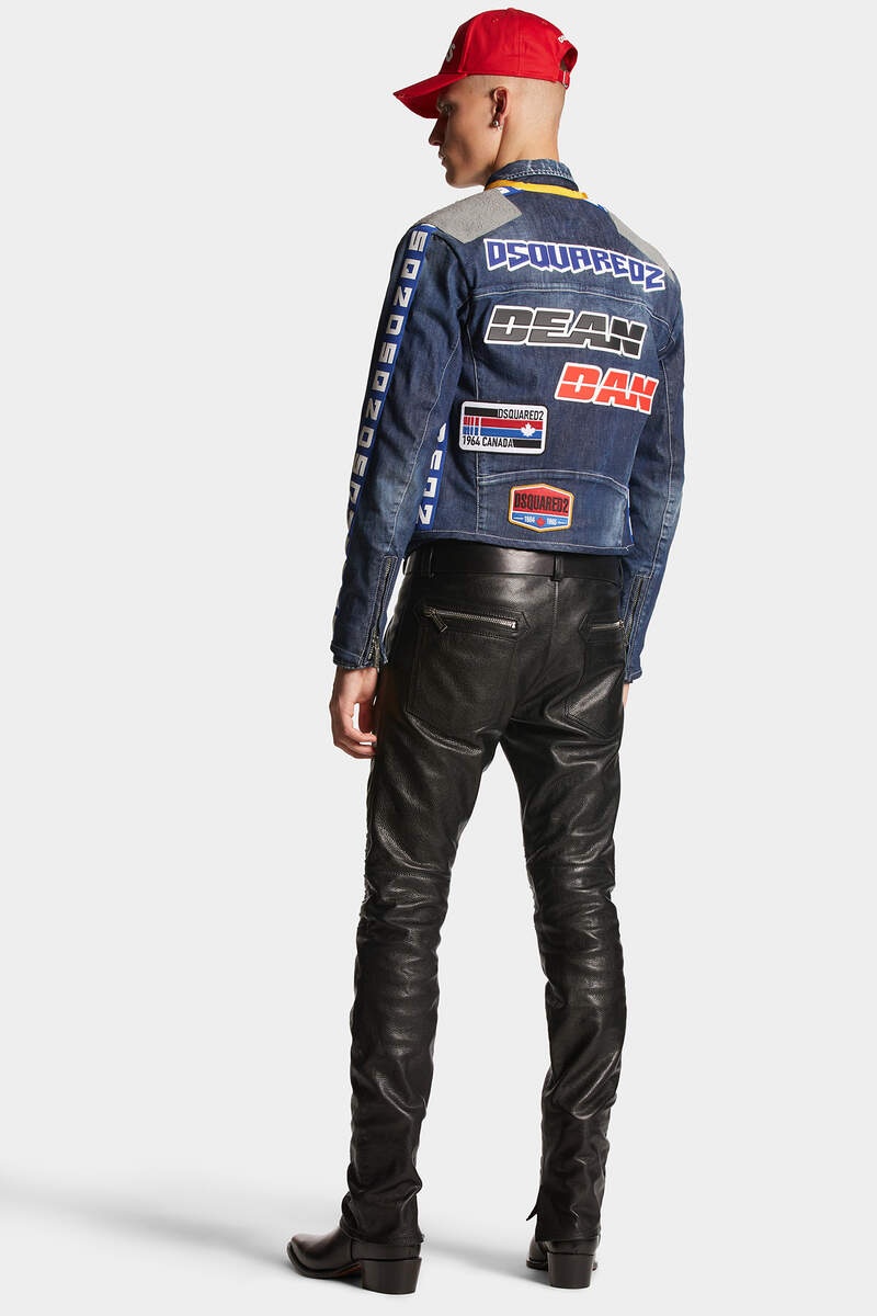 RIDER LEATHER PANTS - 4