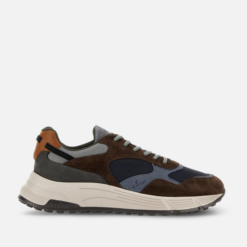 Sneakers 호건 하이퍼라이트 브라운 블루 그레이 1