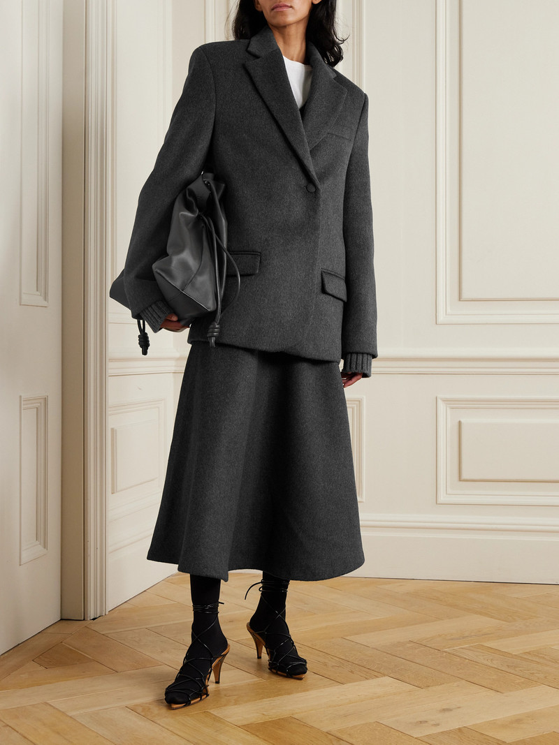 RÓHE Asymmetric Recycled Wool-blend Blazer outlook