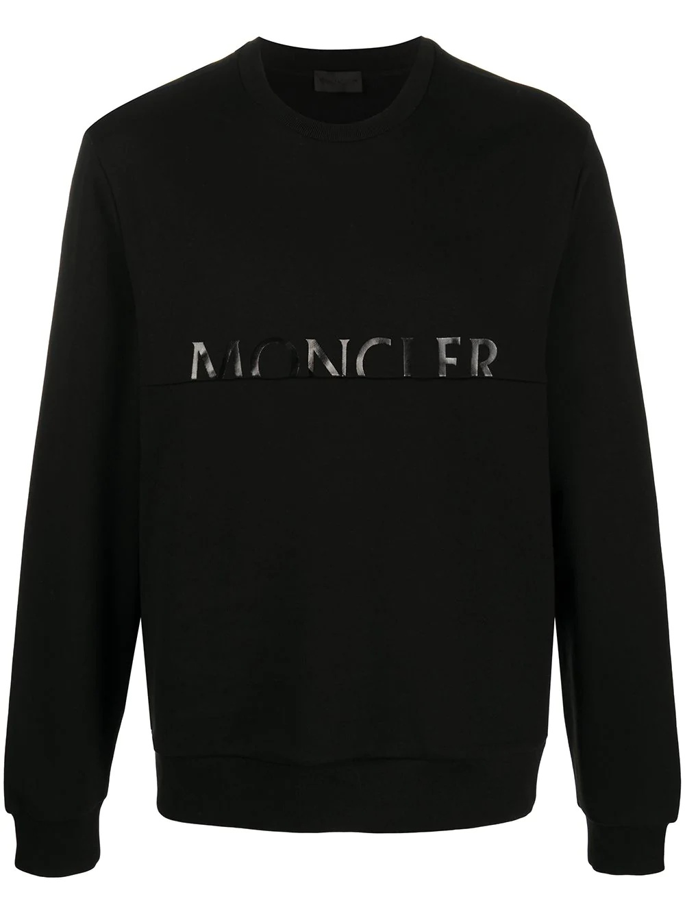 logo print sweatshirt - 1