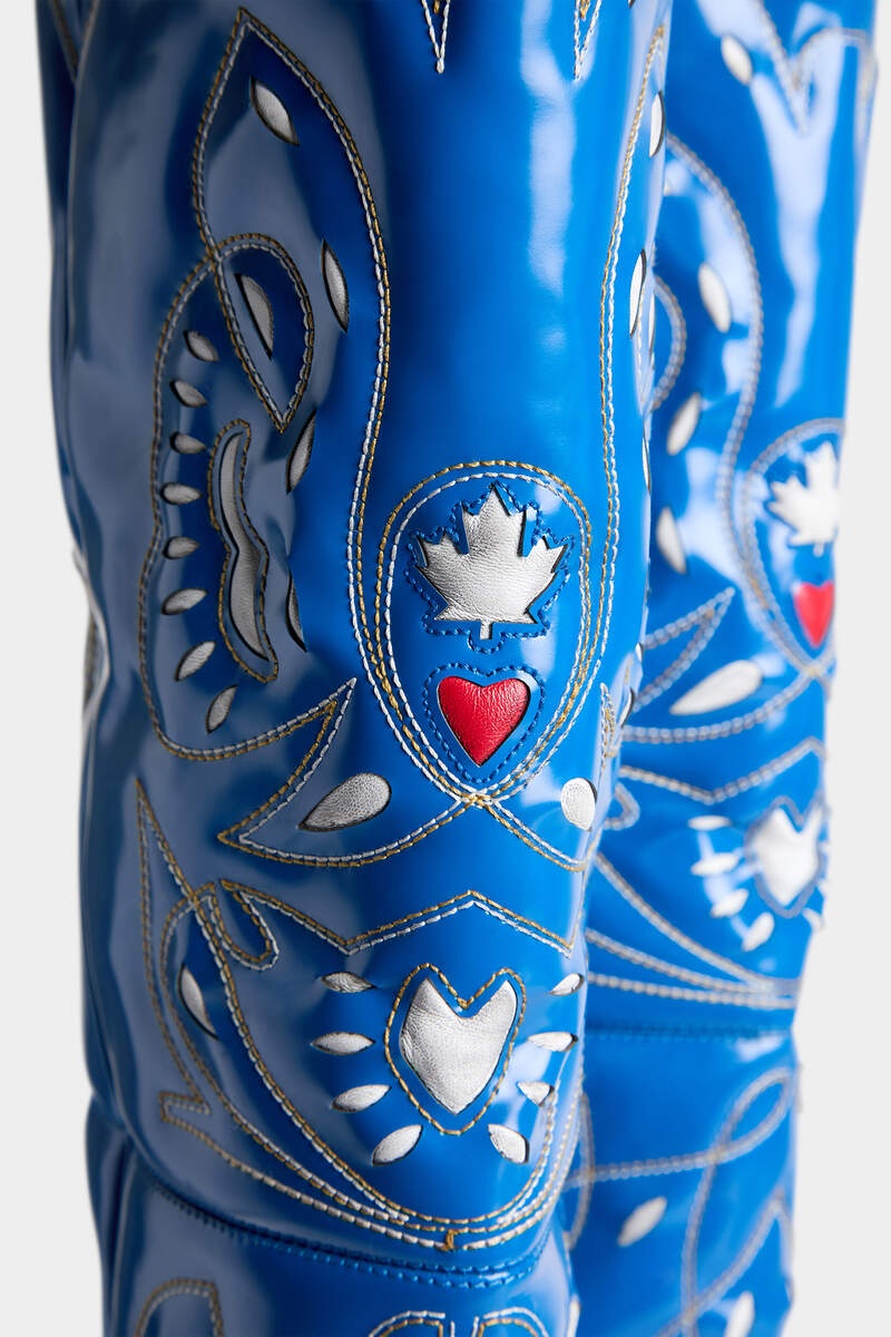 D2 OVER-THE-KNEE COWBOY BOOTS - 4