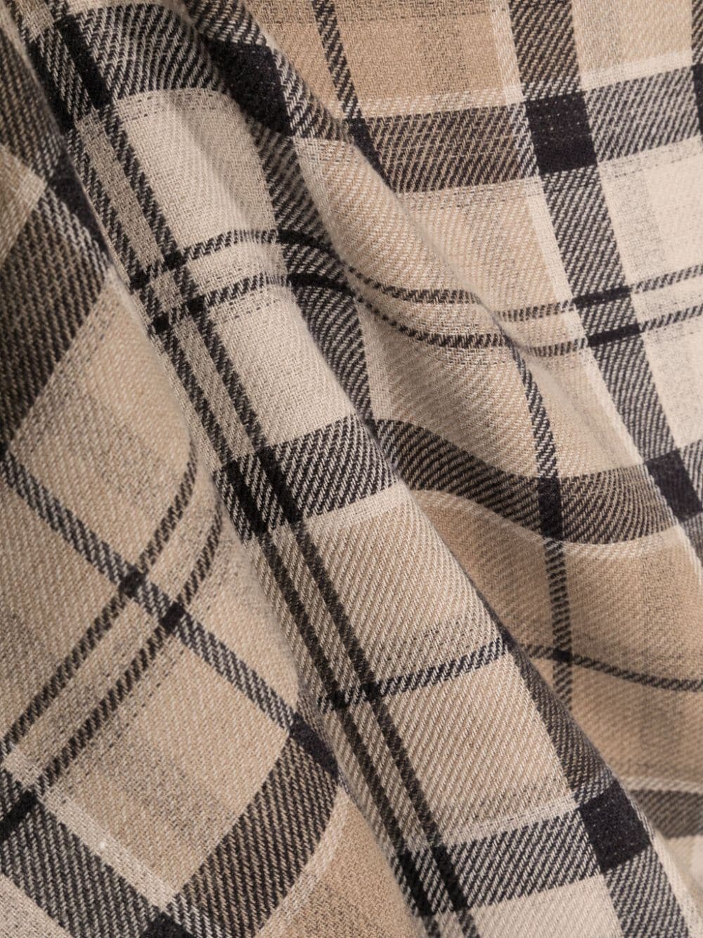 Montieth reversible tartan scarf - 5