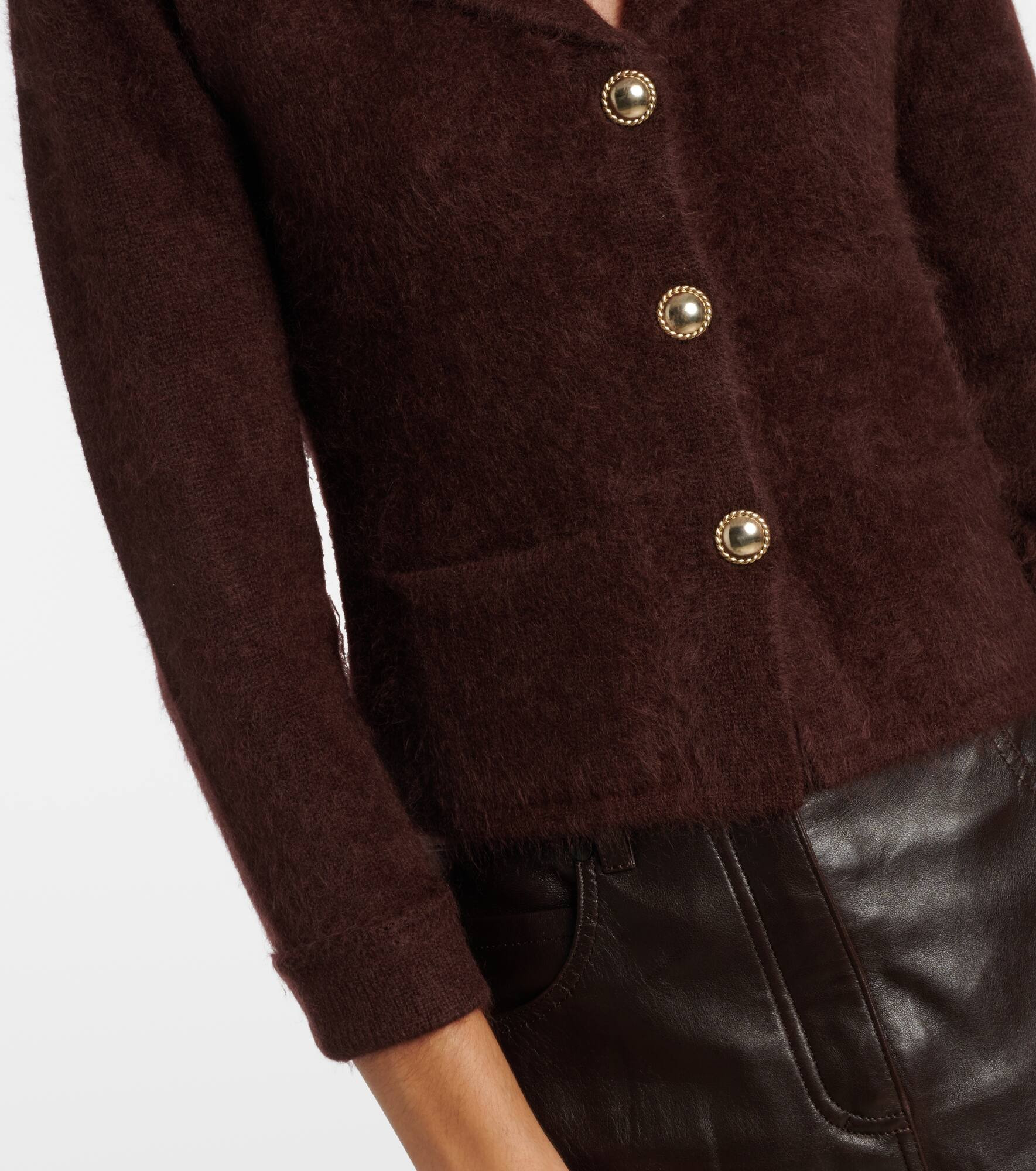 Wool and cashmere jacket - 5