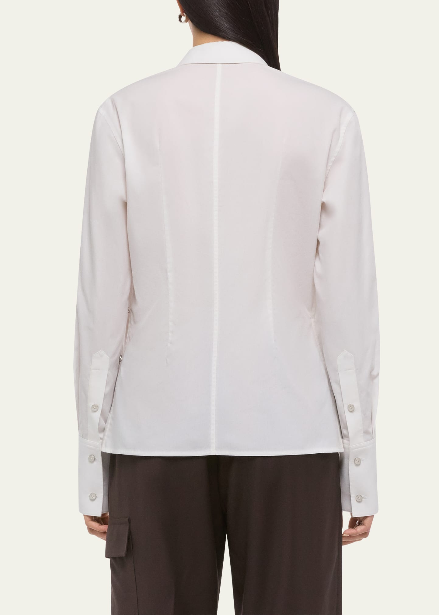 Long-Sleeve Wrap Shirt - 3