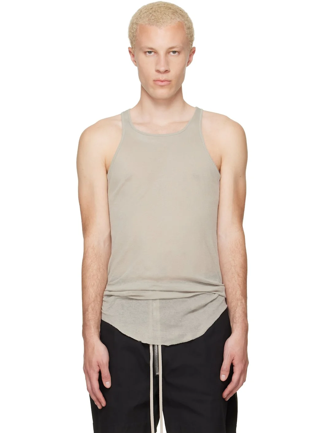 Off-White Tower Basic Rib Tank Top - 1