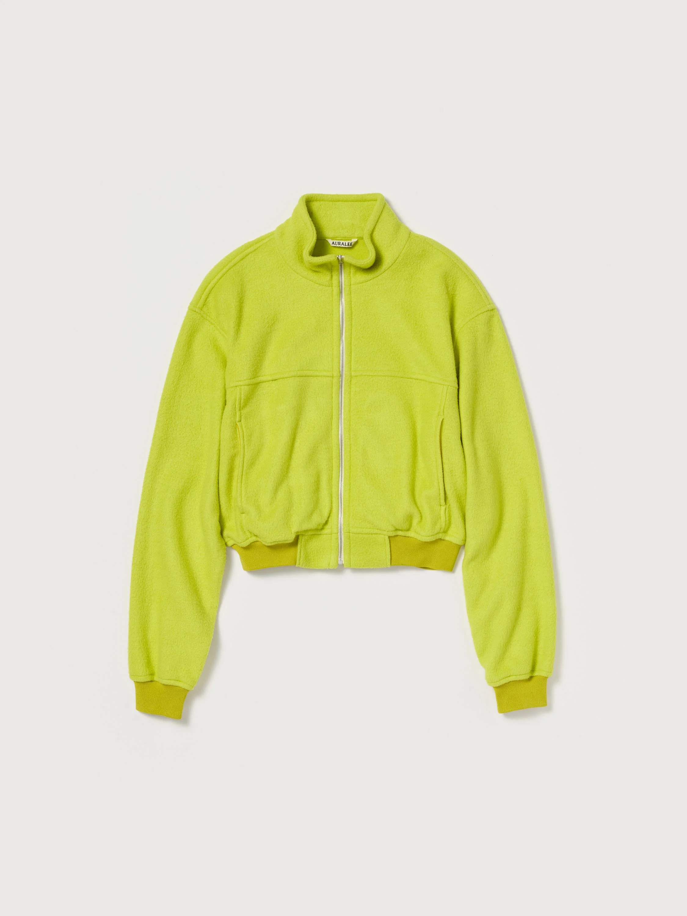 PURE SILK COMFORT FLEECE ZIP BLOUSON - 1