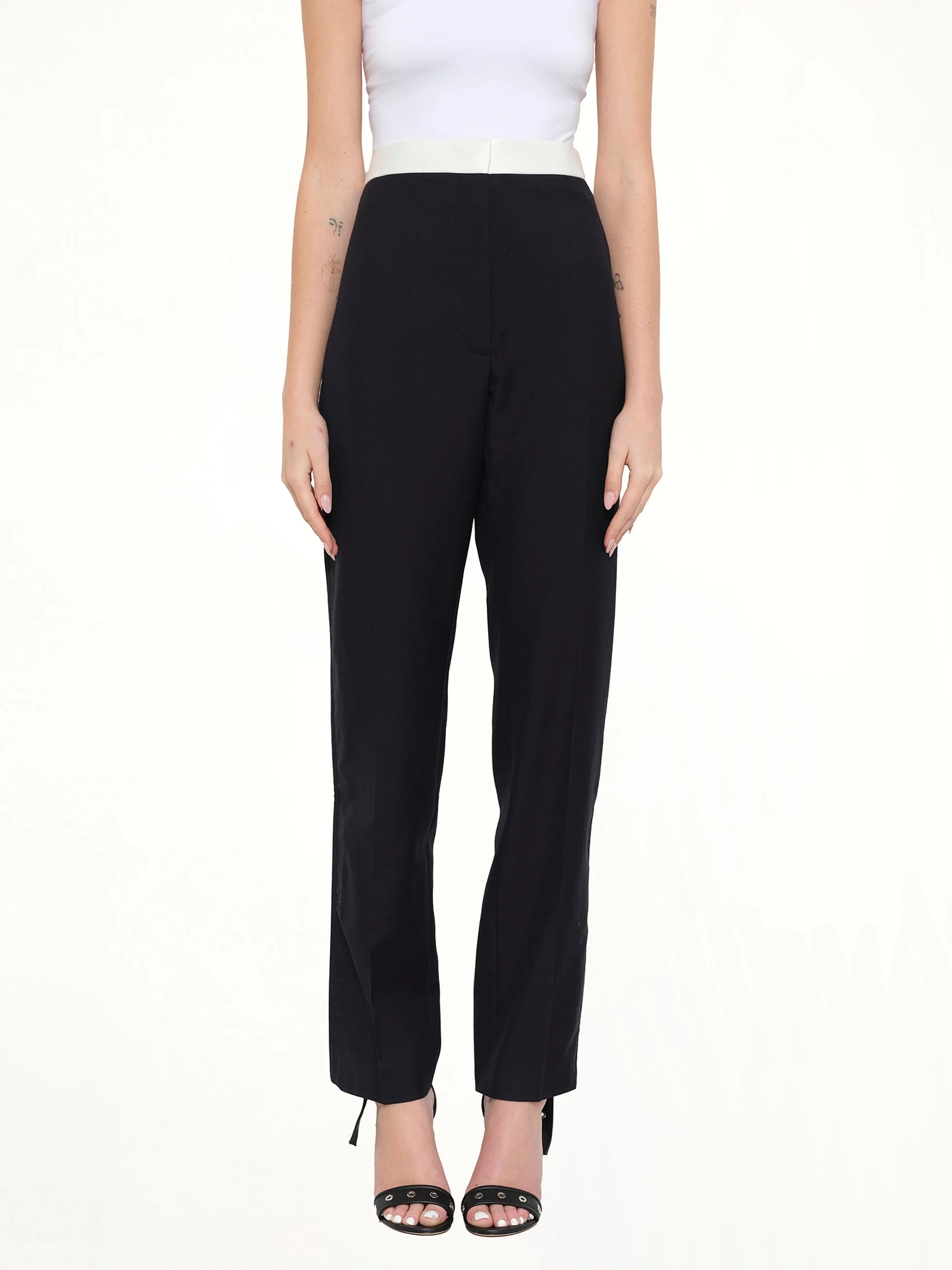 Tuxedo Trousers in Navy - 1