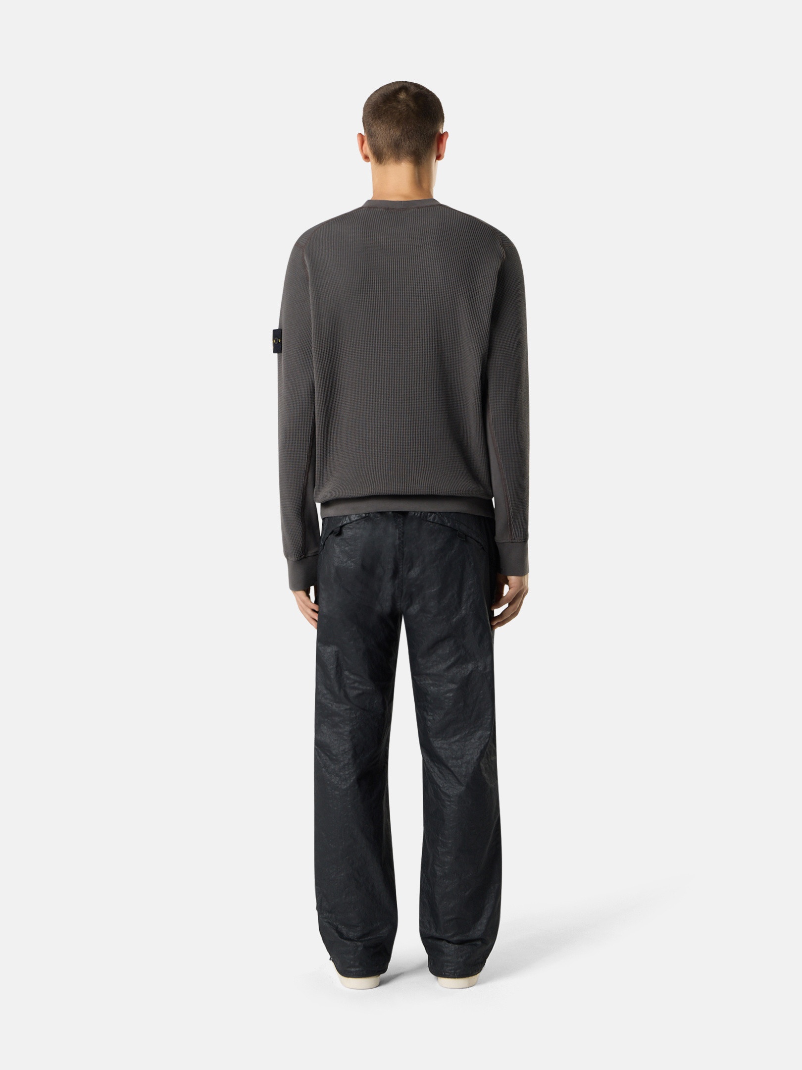 6100008 ORGANIC COTTON WAFFLE FLEECE - 6
