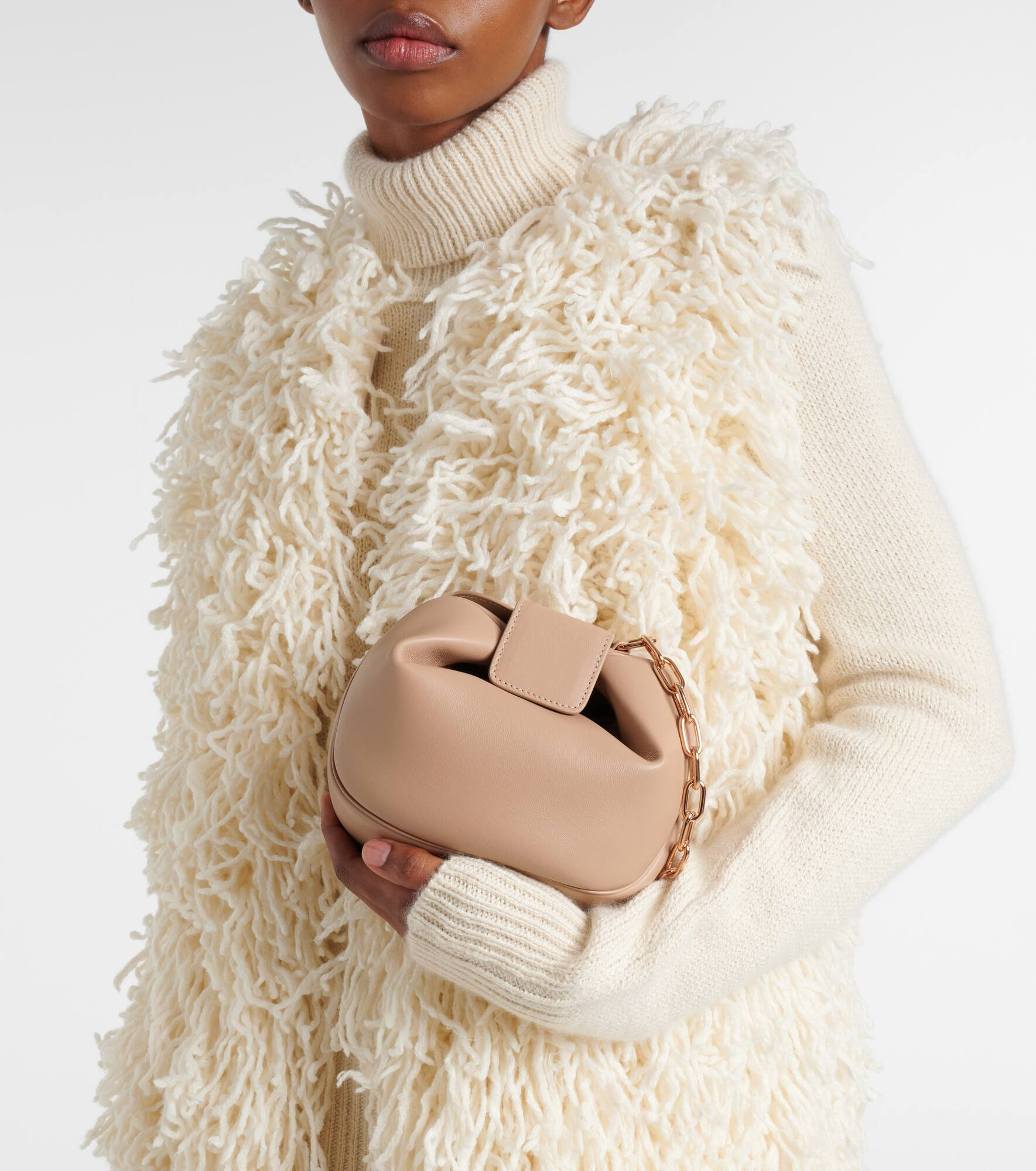 Soft Demi leather clutch - 2