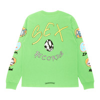 Tシャツ・カットソー Chrome Hearts Matty Boy Sex Records S/S TEE Citrus Chrome Hearts CH x Matty Boy Sex Records Tee - Citrus
