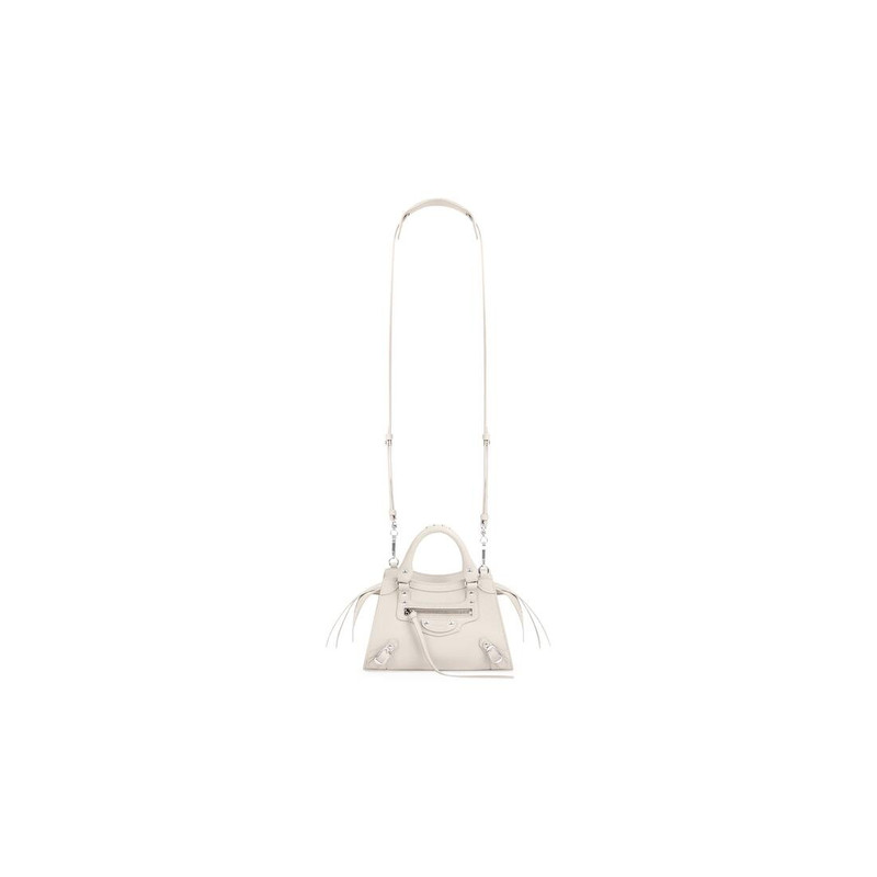 Women's Neo Classic Mini Handbag in Cream 6
