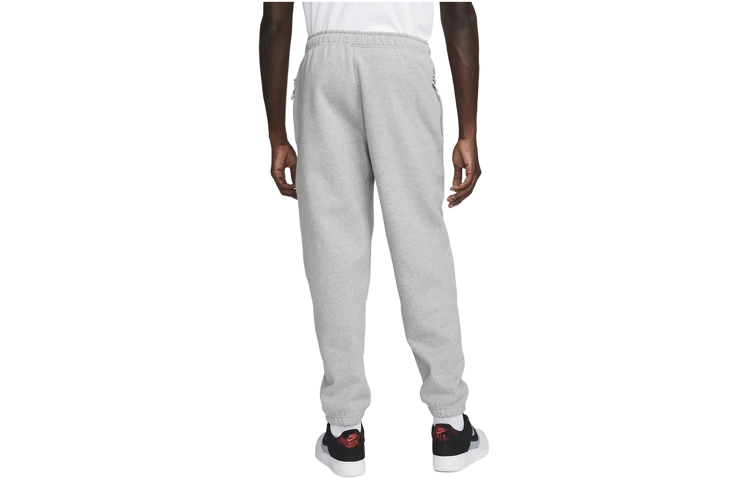 Nike Solo Swoosh Sweatpants 'Grey' DX1364-063 - 2