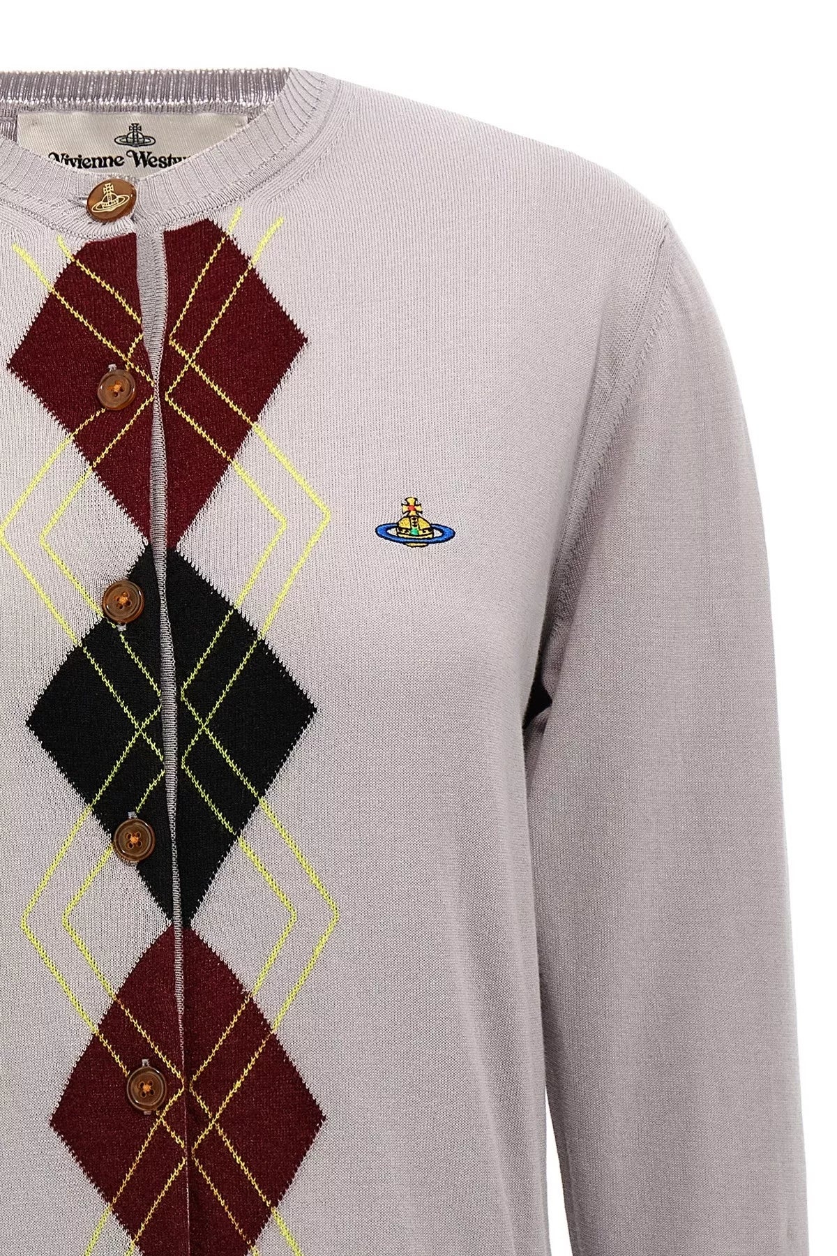 Vivienne Westwood Women 'Argyle' Cardigan - 3