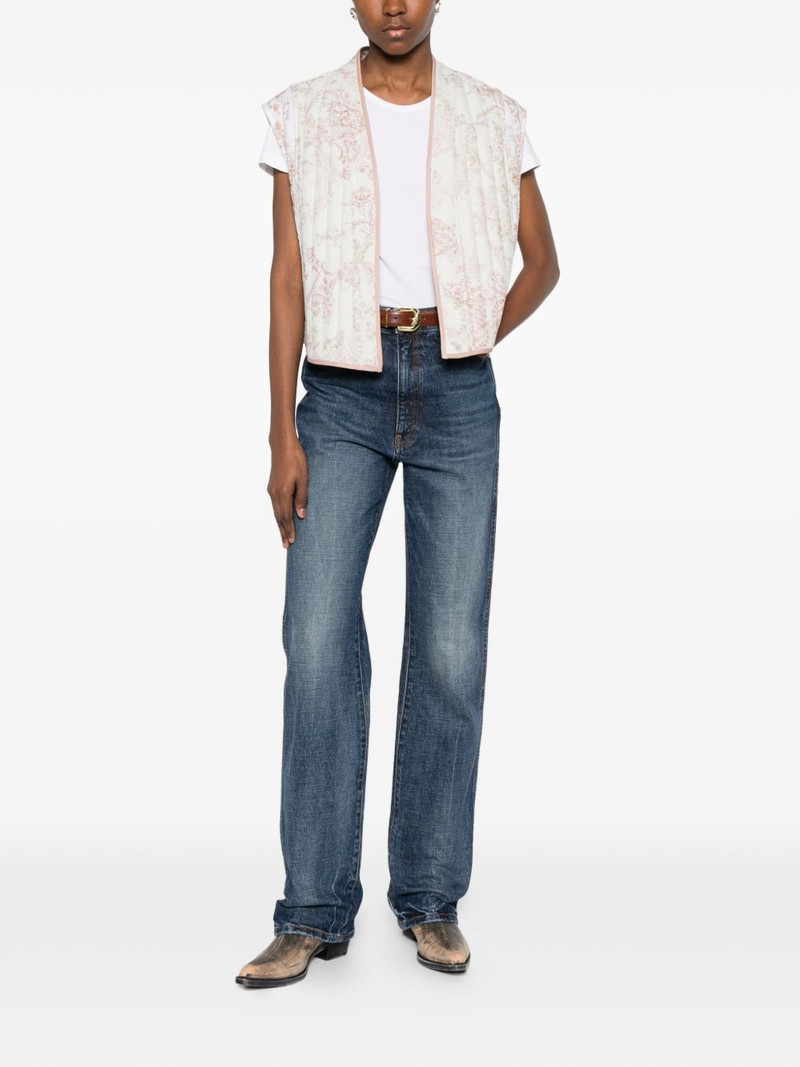 forte_forte floral-pattern gilet outlook