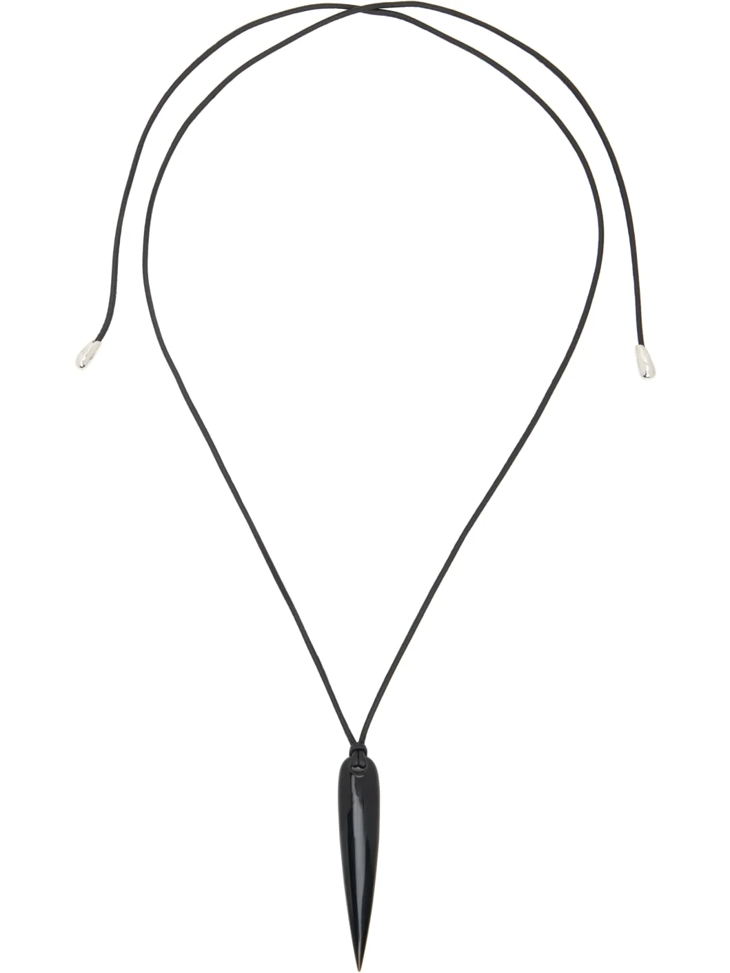 Large Spear Pendant Necklace - 1