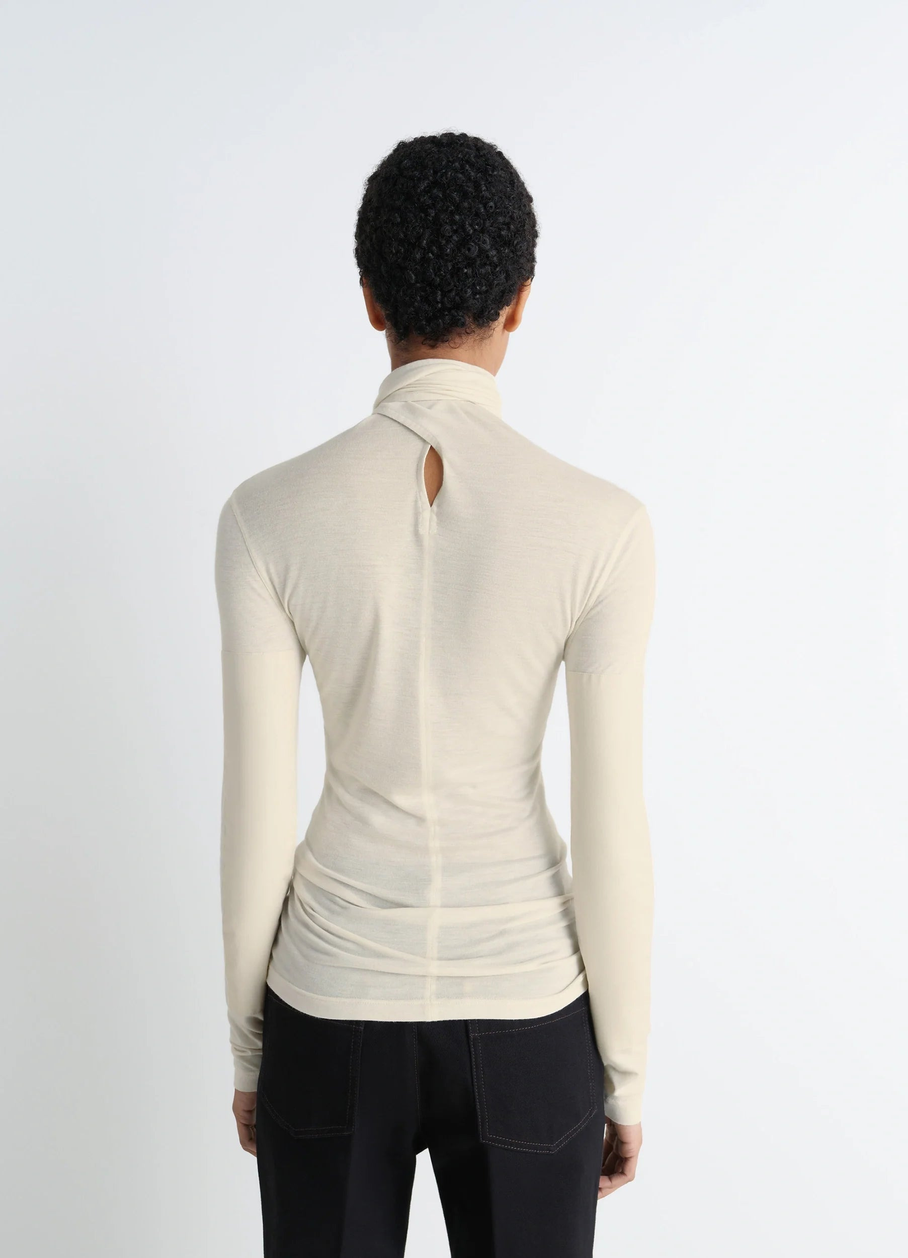 FOULARD TOP WITH PATCHS - 5