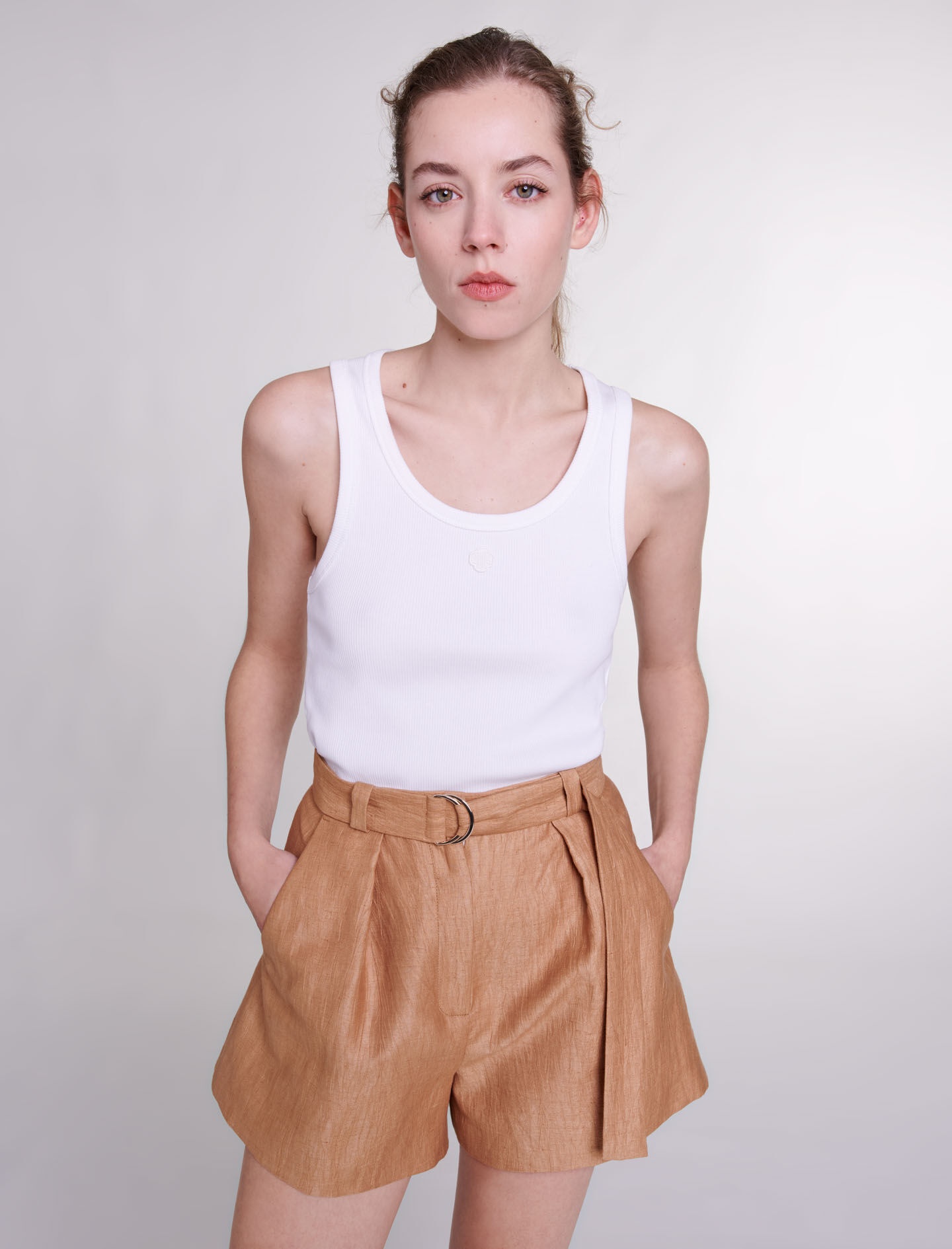 Linen shorts - 5