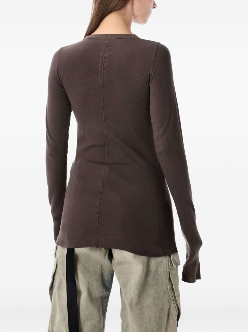 Rick Owens DRKSHDW Rib long-sleeve T-shirt outlook