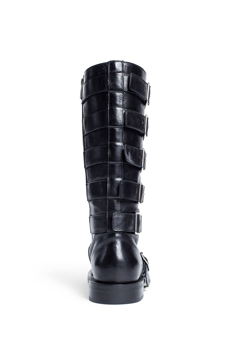Ann Demeulemeester Jace-Biker-Boots-In-Grained-Shiny-Calfskin outlook
