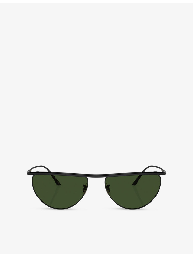 OV1342S 1984C Round-Frame Metal Sunglasses 1