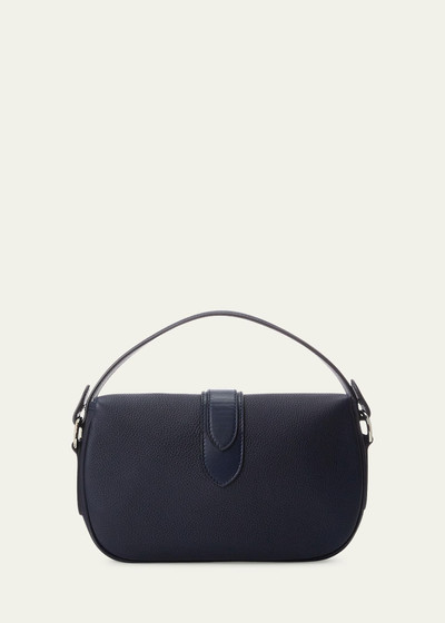 Ralph Lauren Welington Flap Leather Shoulder Bag outlook