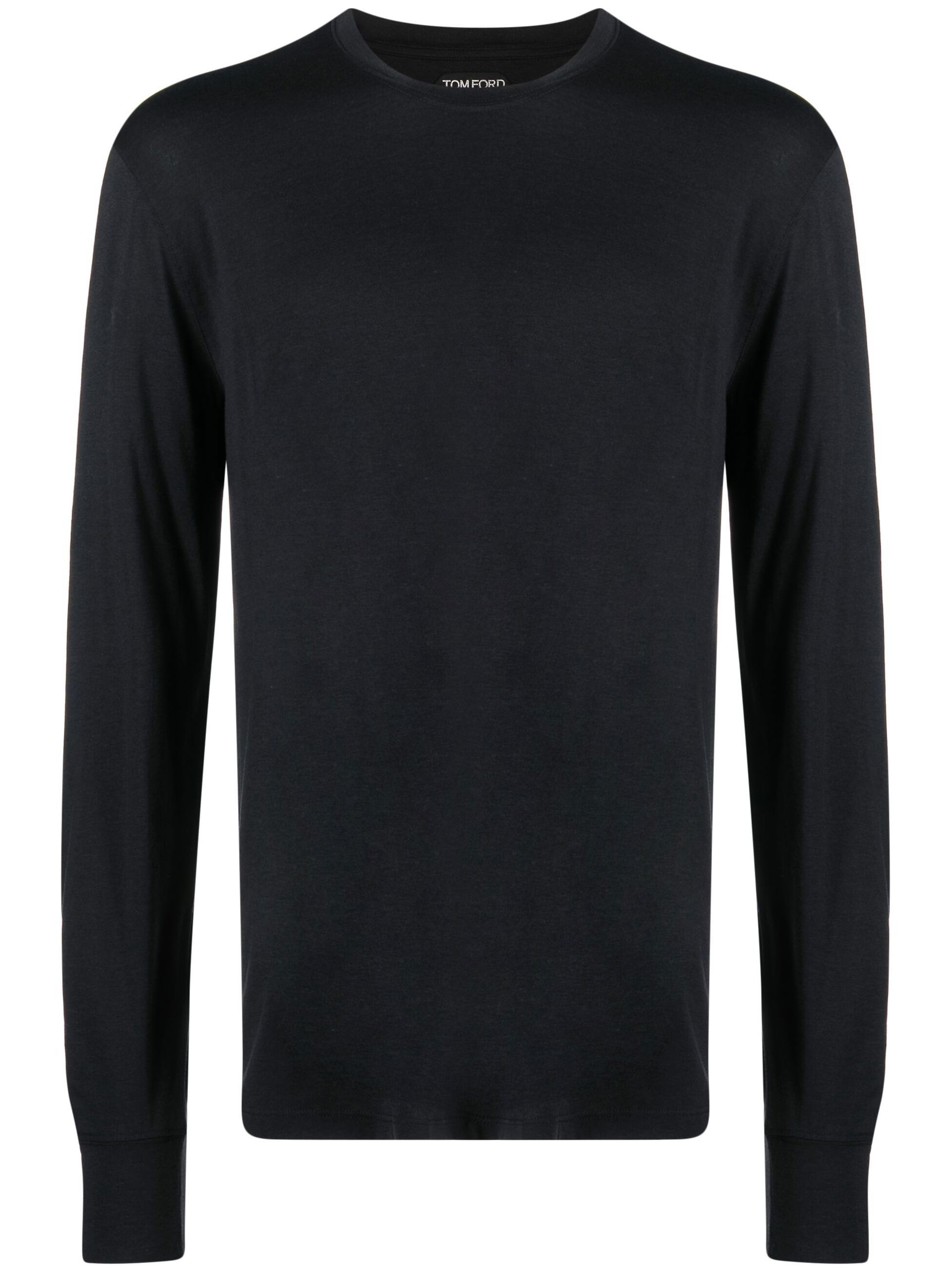 black long sleeved top - 1