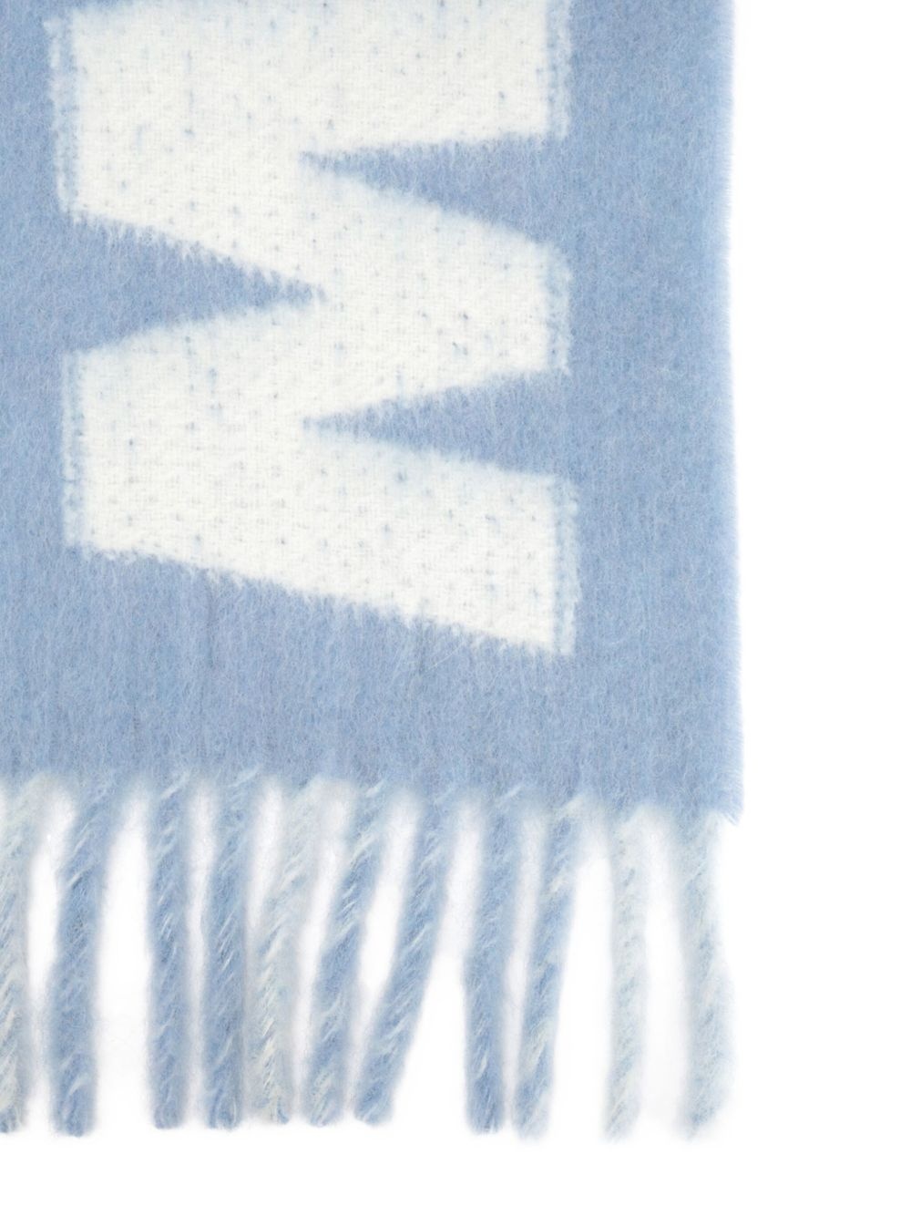 striped knitted scarf - 3