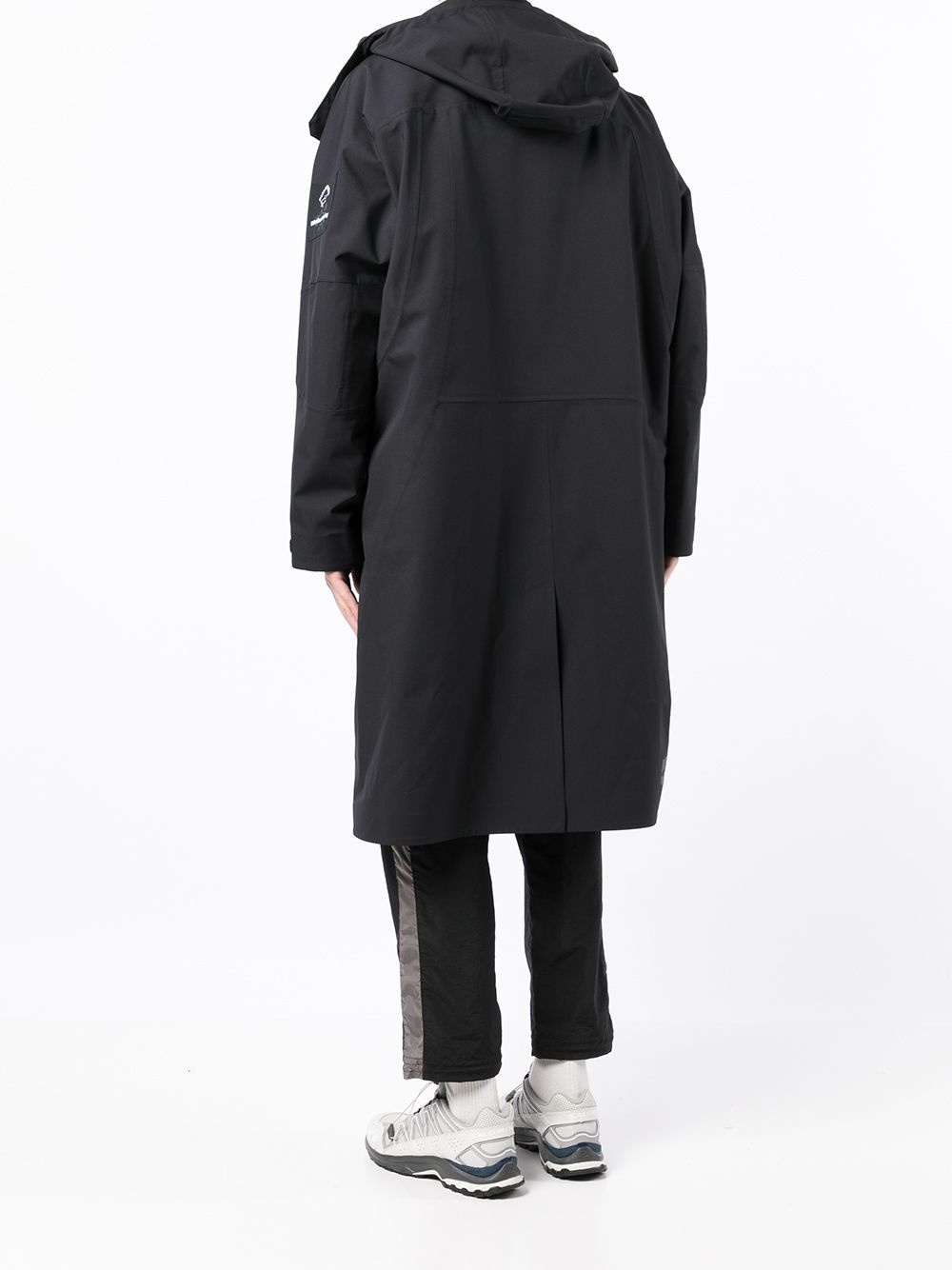 LOGO-PATCH HOODED JACKET - 4