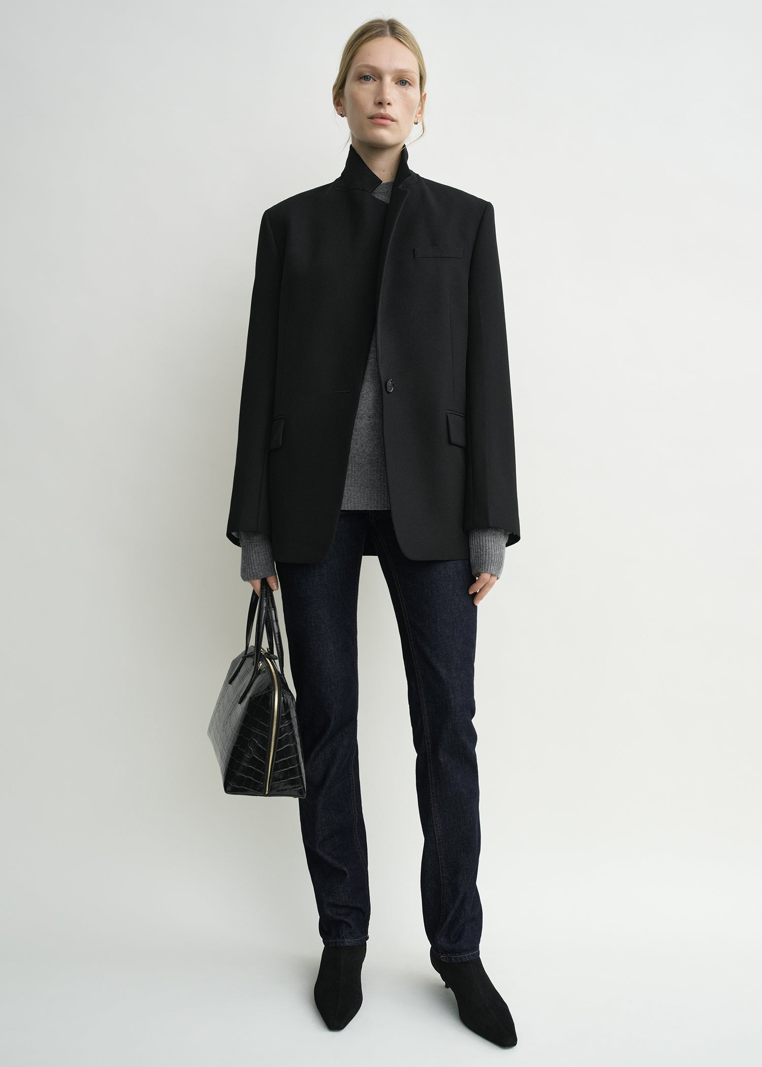 Tailored blazer black - 2