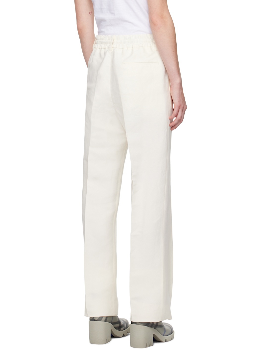 Off-White Lightweight Trousers - 3