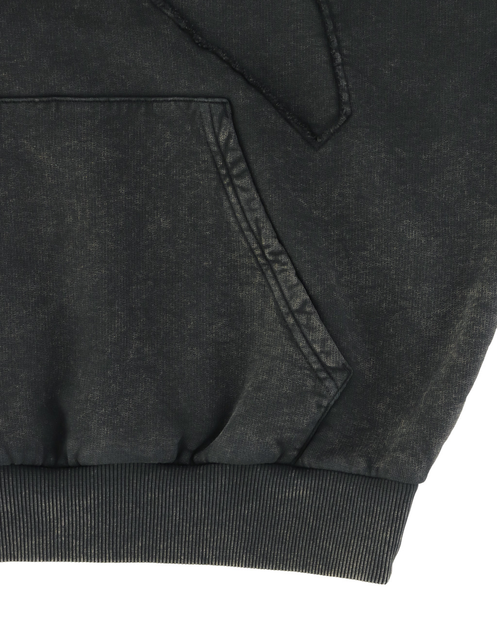 OVERSIZE INTARSIA APPLIQUE LOGO HOODIE - 7
