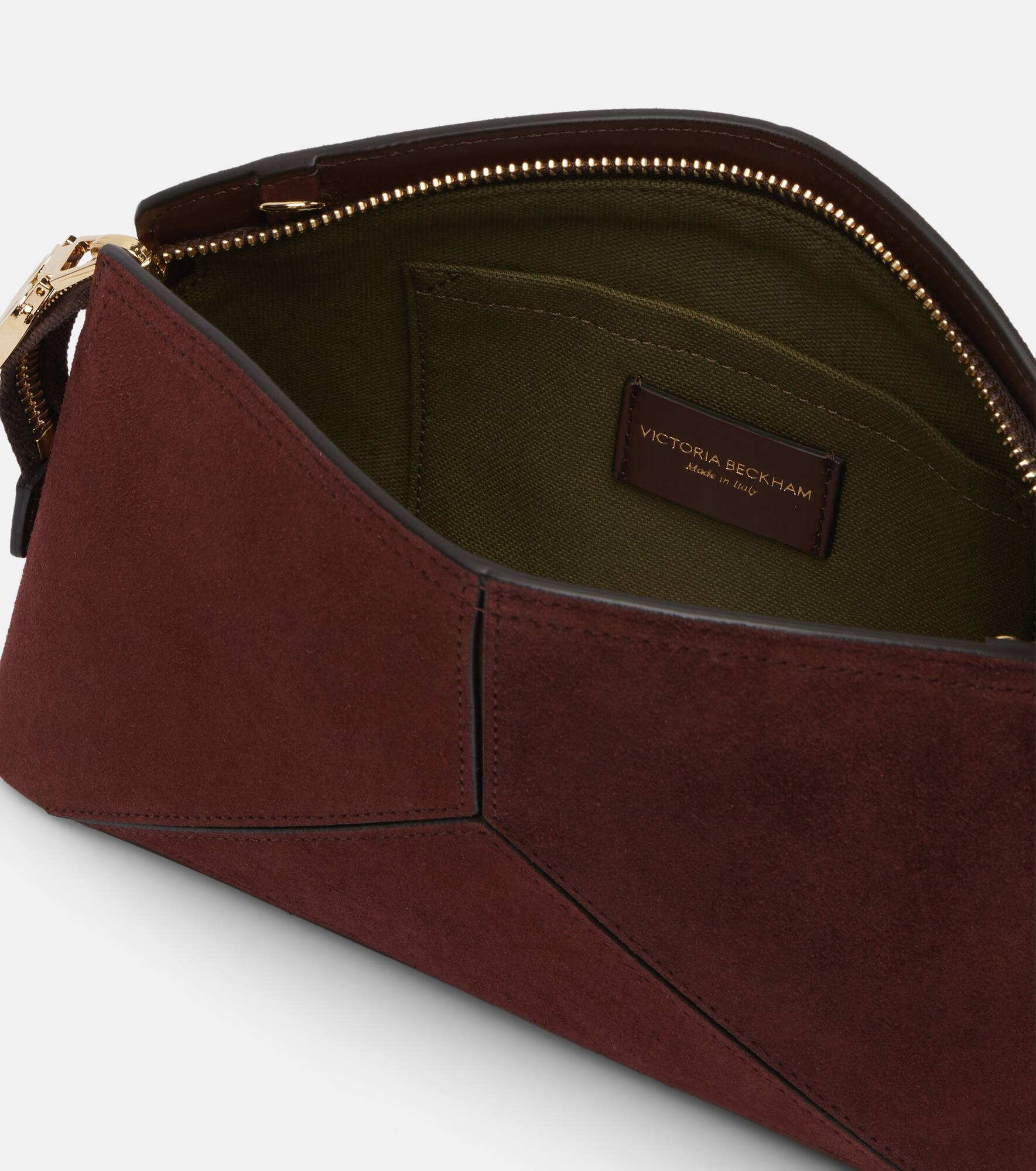 Victoria suede shoulder bag - 3