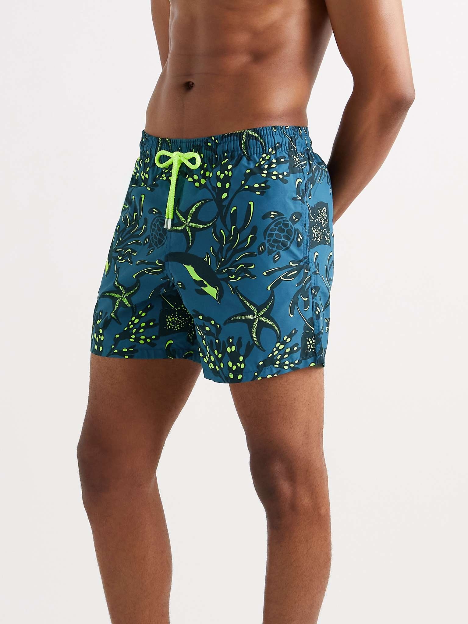 Moorea Printed Mid-Length Swim Shorts - 2